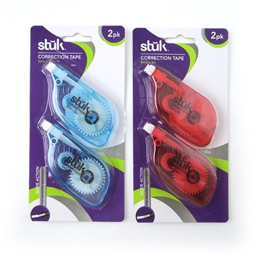 Correction Tape 5mm X 8m 2pk