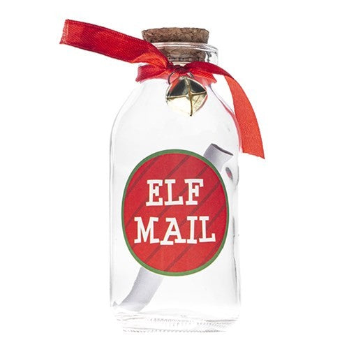 Christmas Elves Behaving Badly Elf Message In A Bottle