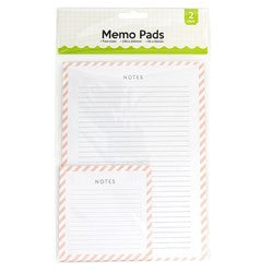 Memo Pads 2pk 150 X 200mm Plus 95 X 95mm