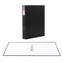 Binder 2-o Ring A4 Textured Black