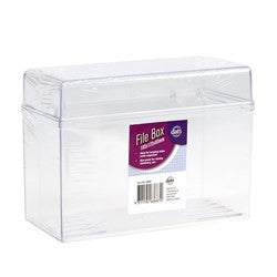 File Box Clear 16.5x12.5x9.5cm