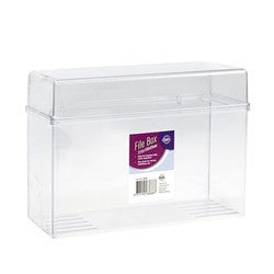 File Box Clear 21.5x15x9.5cm