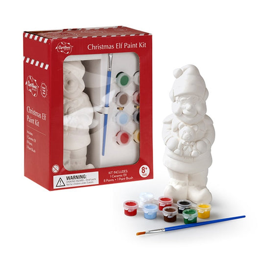 Terracotta Paint Your Own Christmas Elf Kit 17.5x9x22cm