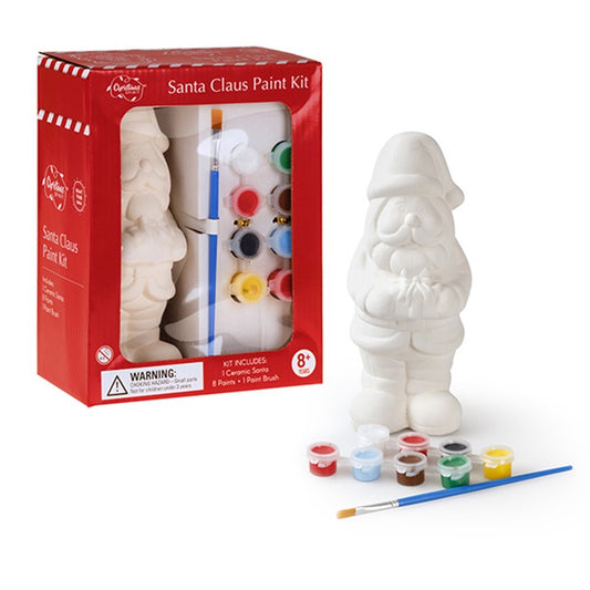 Terracotta Paint Your Own Christmas Santa Kit 17.5x9x22cm