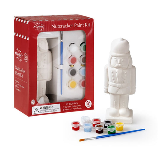 Terracotta Paint Your Own Christmas Nutcracker Kit 17.5x9x22cm