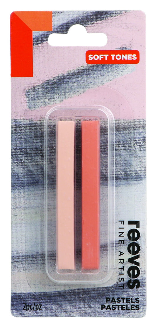 Reeves Fine Artist Pastel Pk 2 Soft Tones