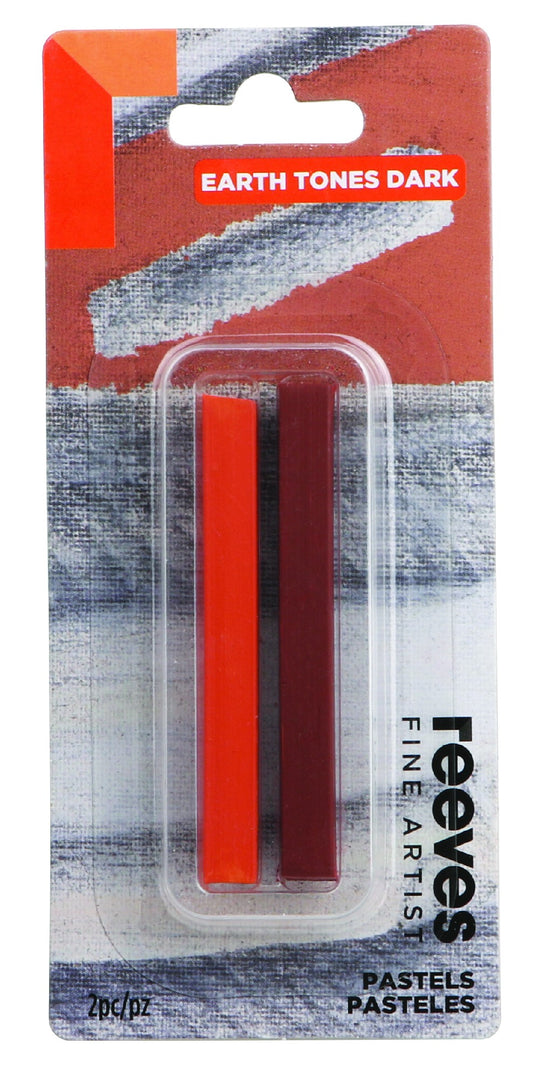 Reeves Fine Artist Pastel Pk 2 Earth Tones Dk