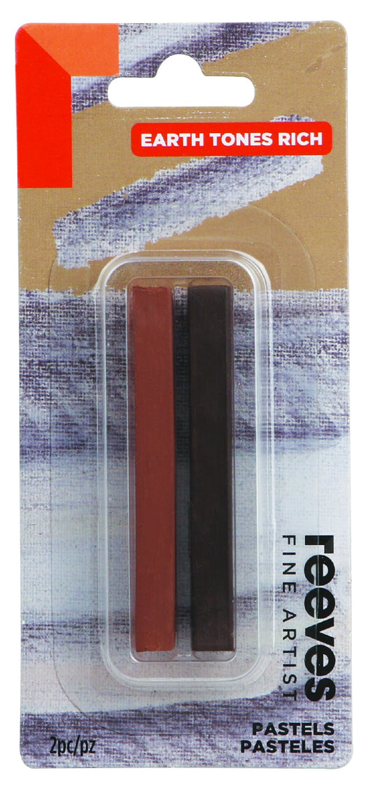 Reeves Fine Artist Pastel Pk 2 Earth Tones Rich
