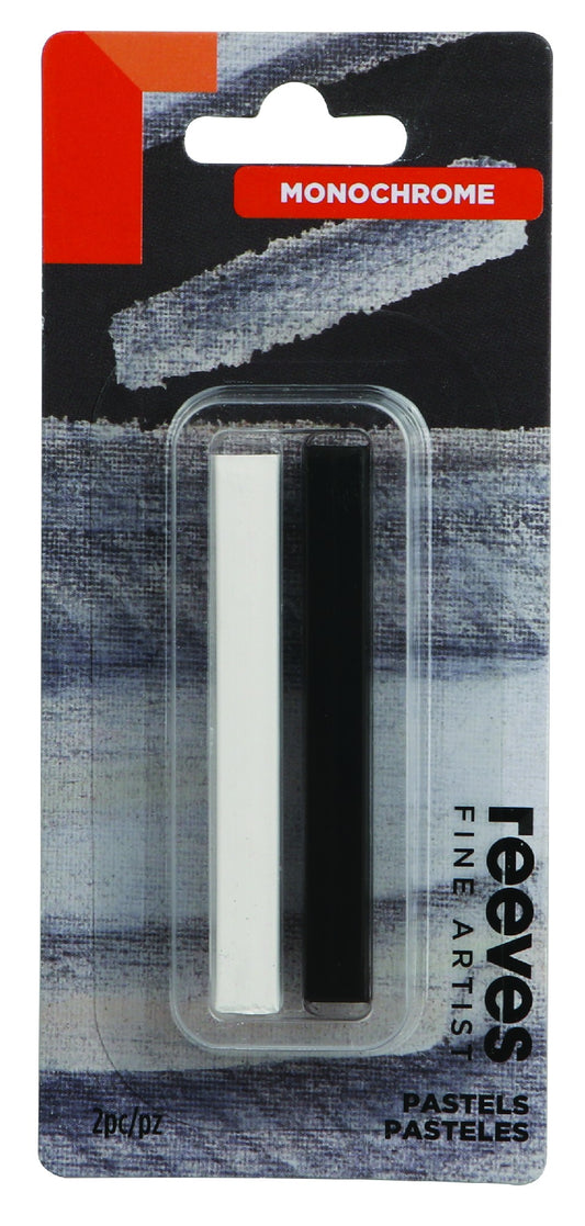 Reeves Fine Artist Pastel Pk 2 Monochrome