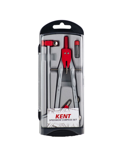 KENT #8004 COMPASS SET BLK/RED