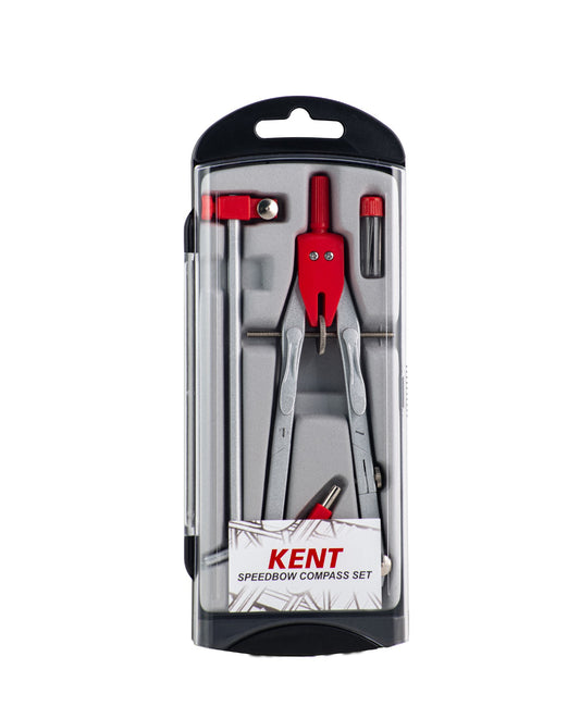 KENT #8004 COMPASS SET BLK/RED