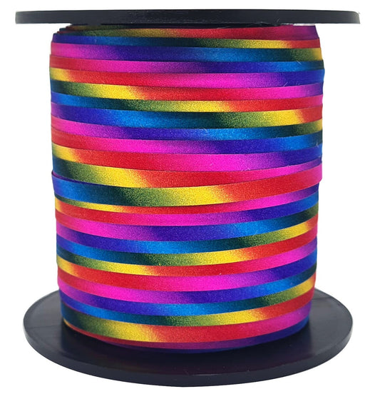 CURLING RIBBON 228.6m - GLITTER RAINBOW