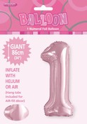 Balloon Giant Number 86cm - Lovely Pink #1