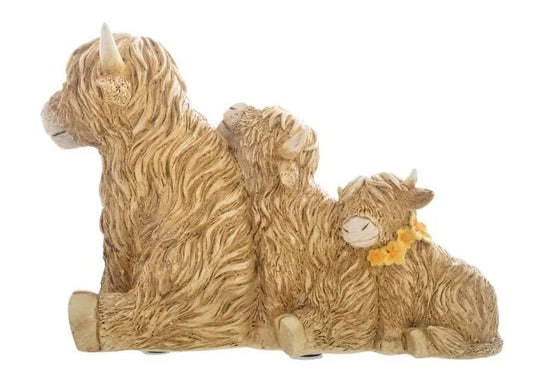 Highland Cow Family