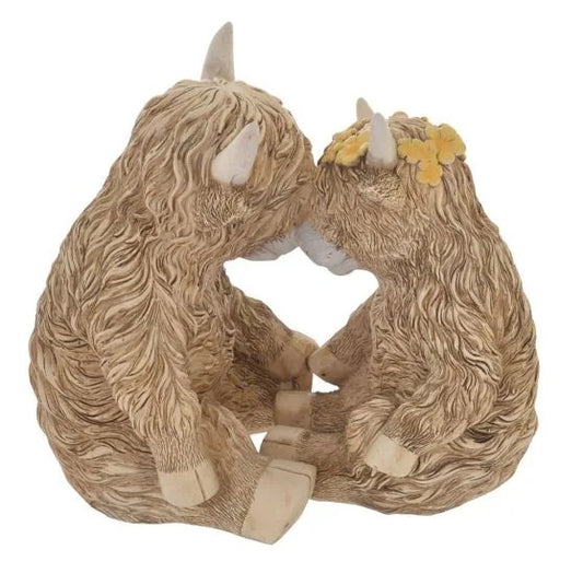 Highland Cow Couple