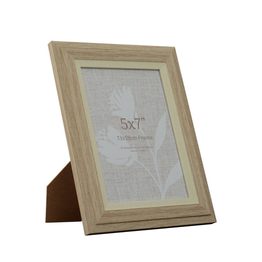 Hallie 5x7 Inch Oak/White