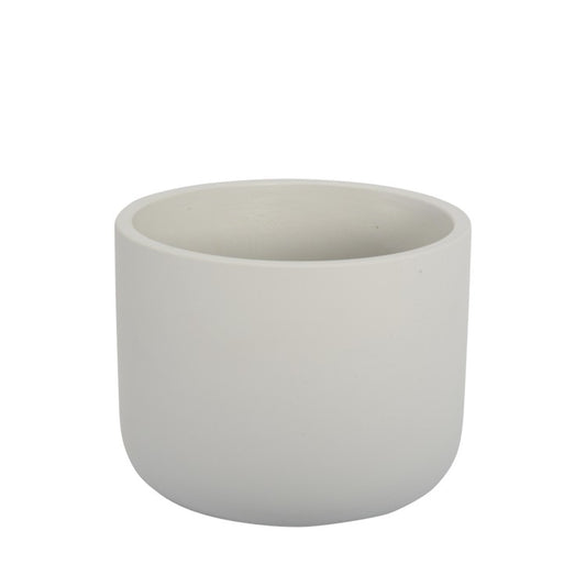 Reese Planter Pot 17 X 13cm Light Grey