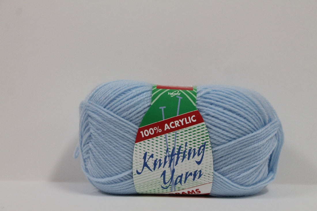 Knitting Yarn 8ply 100g Baby Blue