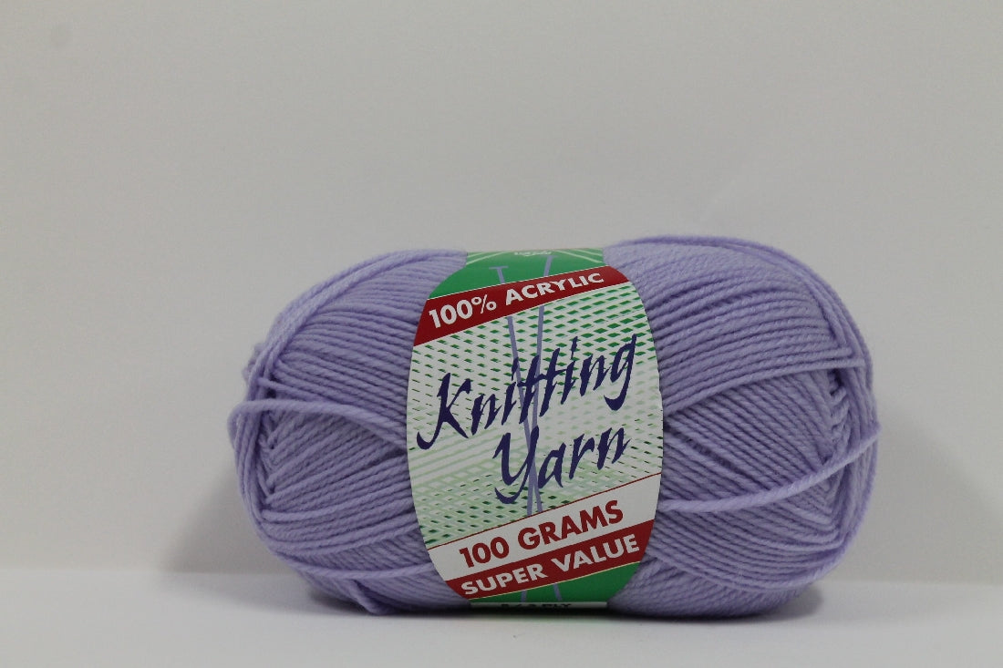 Knitting Yarn 8ply 100g Lavender