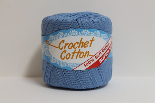 CROCHET COTTON 50G SKY BLUE