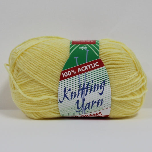 Knitting Yarn 8ply 100g Lemon