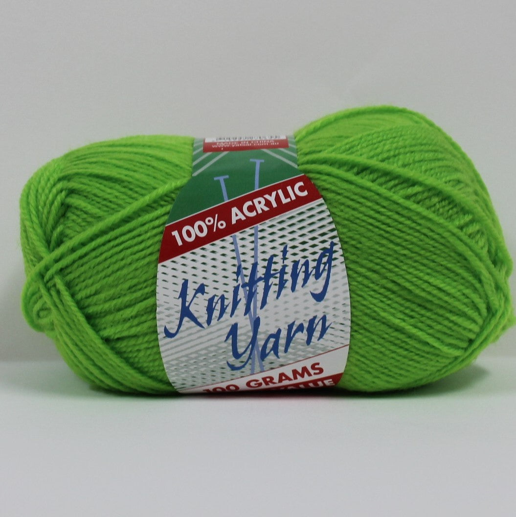 Knitting Yarn 8ply 100g Lime