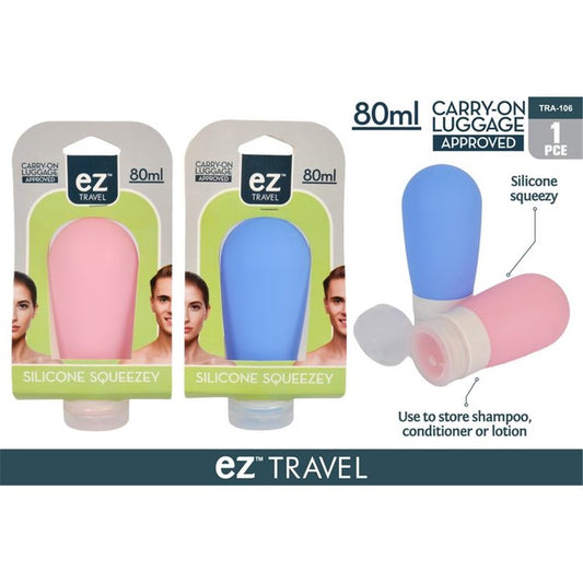 1PCE SILICON SQUEEZABLE BOTTLE 80ML