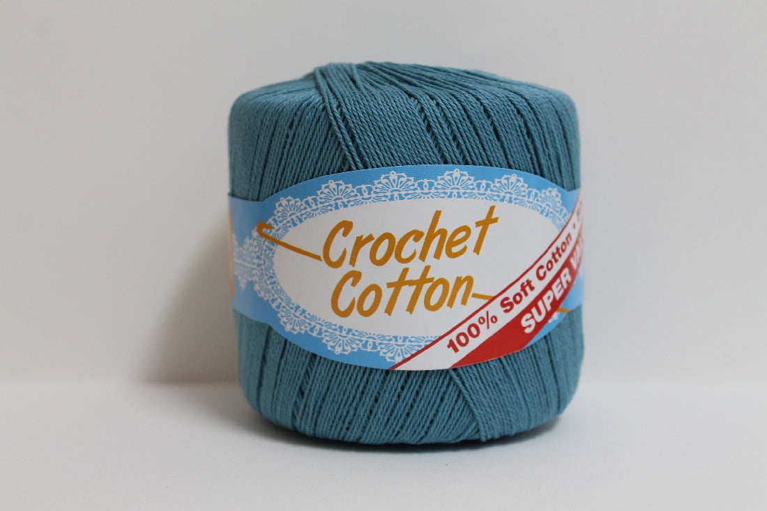 Crochet Cotton 50g Blue Topaz