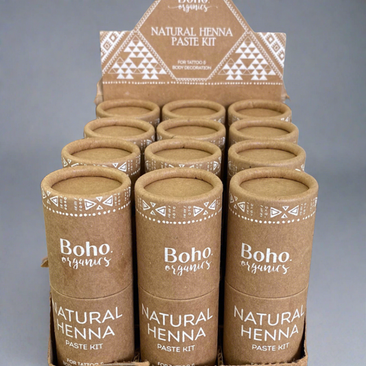 25gram Henna Paste Oil Applicator & Stencil Gift Pack