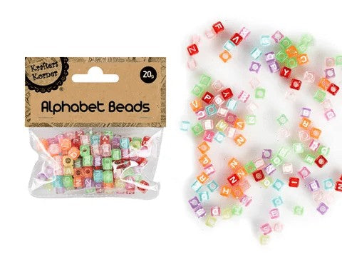 Col Alphabet Beads - 20g