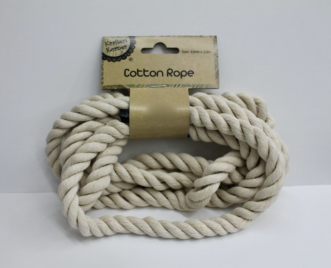 Cotton Rope - 13mm X 2.3m