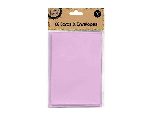 C6 CARDS & ENVELOPES - LILAC