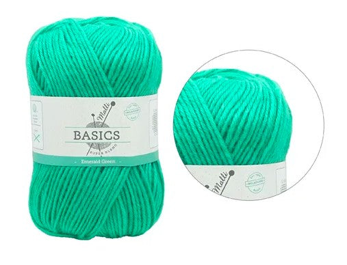 Super Blend Basic Yarn 100g Emerald Green