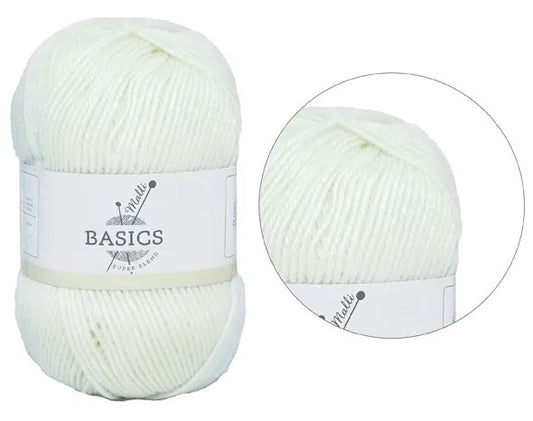 SUPER BLEND BASIC YARN 100g CREAM