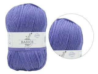 SUPER BLEND BASIC YARN 100g BLUE IRIS