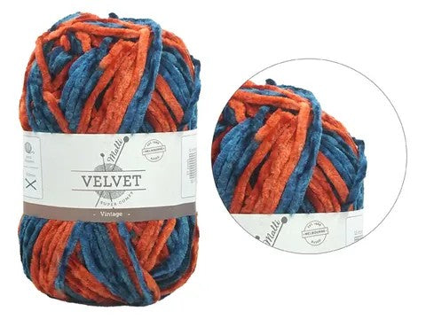 SUPER COMFY VELVET MIX YARN 100g  VINTAGE