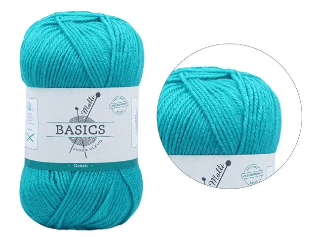 SUPER BLEND BASIC YARN 100G - OCEAN