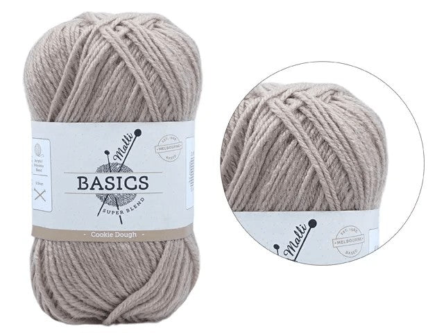 SUPER BLEND BASIC YARN 100G - COOKIE DOUGH