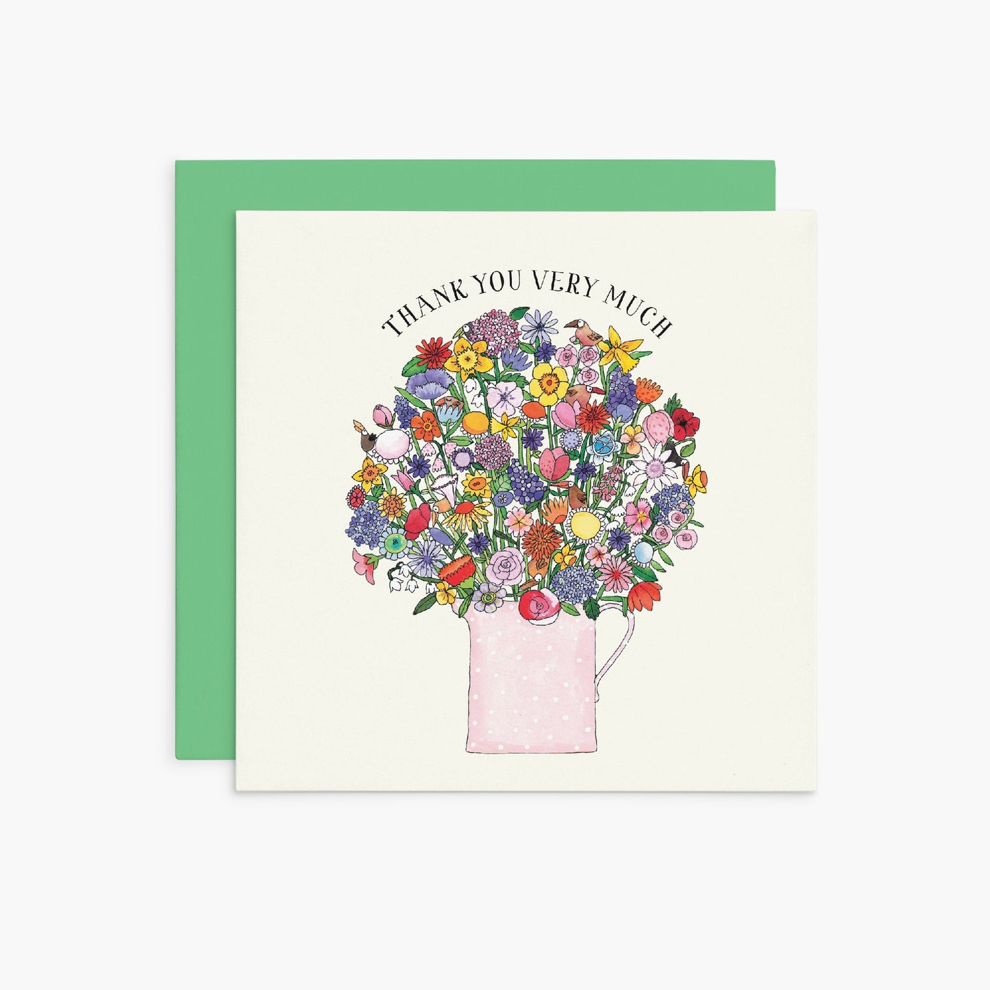 Thank you very much - Twigseeds Greeting Card