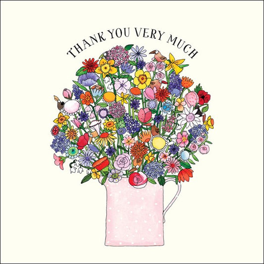 Thank you very much - Twigseeds Greeting Card