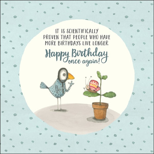 Happy Birthday!! - Twigseeds Greeting Card