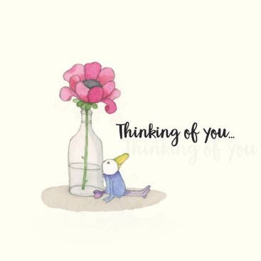 Thinking of you - Twigseeds Greeting Card