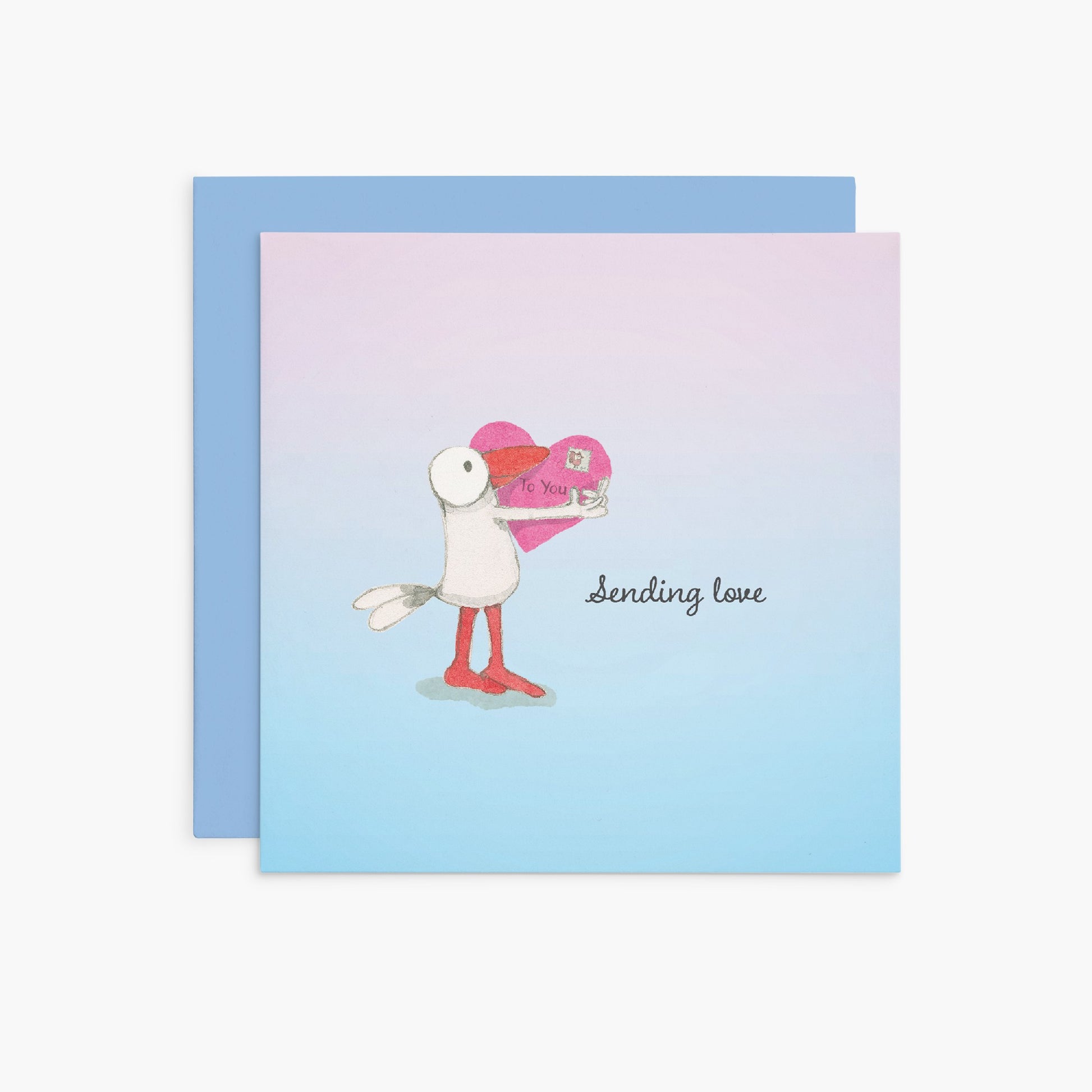 Sending love - Twigseeds Greeting Card