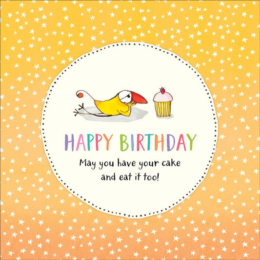 May you have your cake - Twigseeds Greeting Card