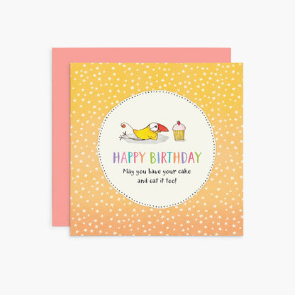 May you have your cake - Twigseeds Greeting Card