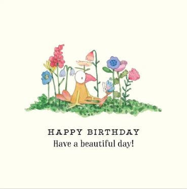 Have a beautiful day - Twigseeds Greeting Card