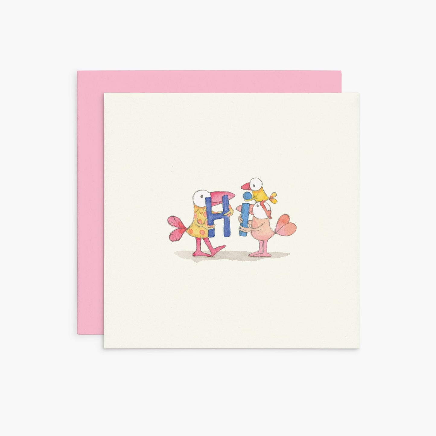 Hi - Twigseeds greeting card