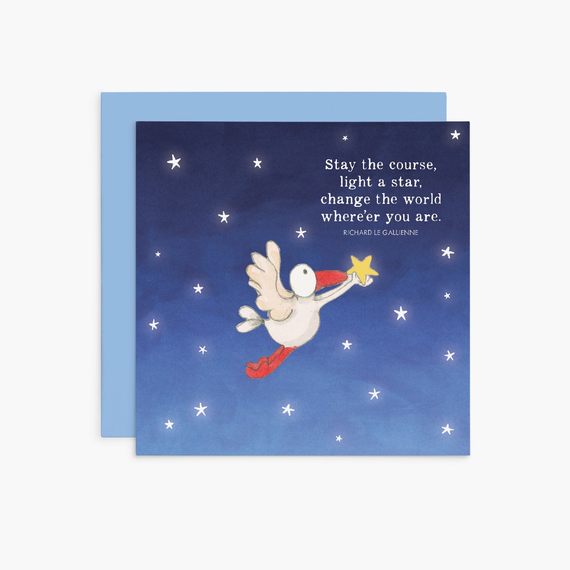 Stay the course - Twigseeds Inspirational Card