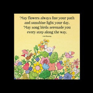 May Flowers Always Line Your Path Magnet