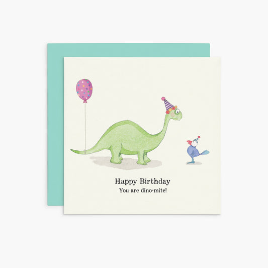 You are Dino-Mite! - Twigseeds Greeting Card